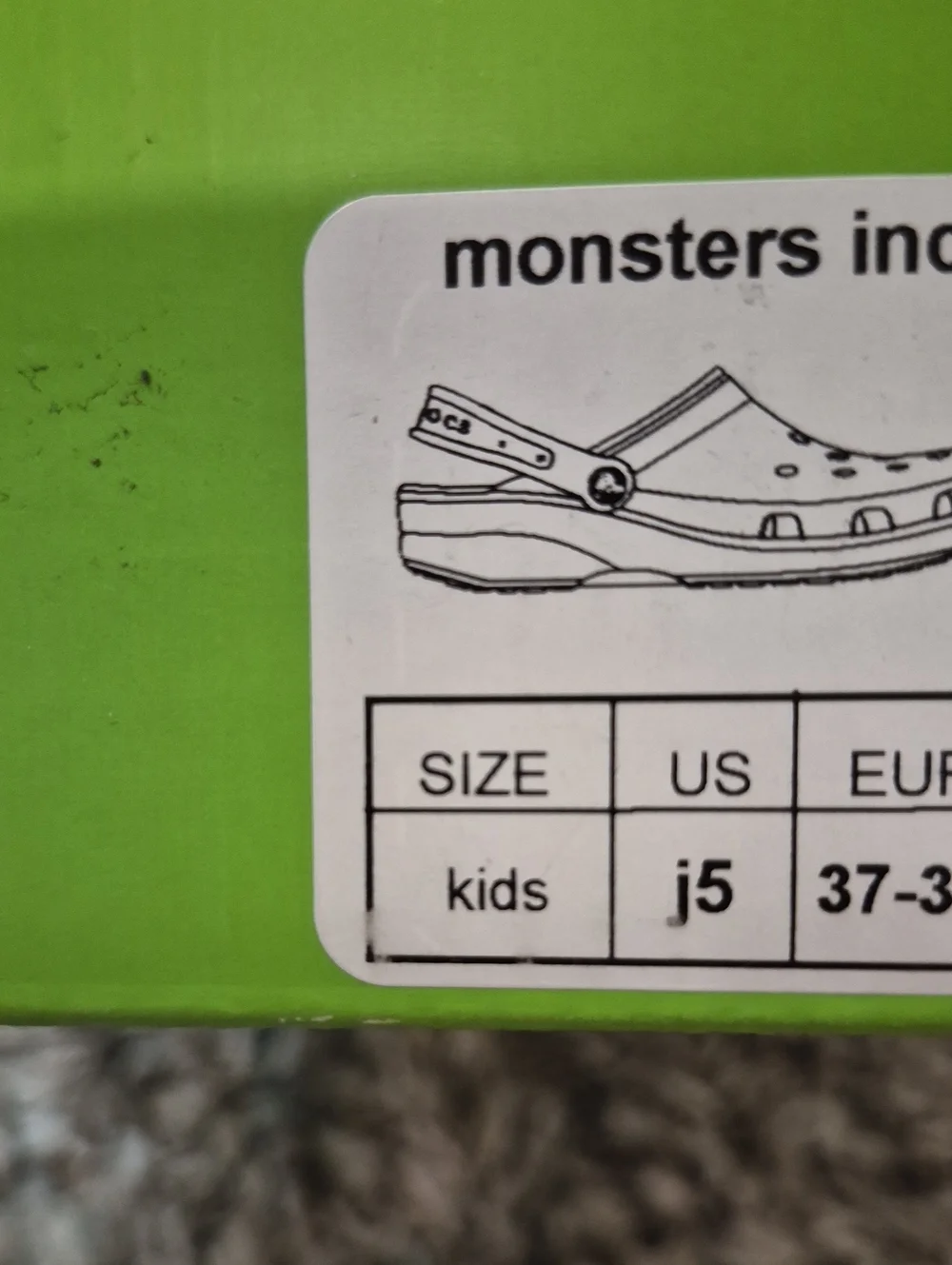 Crocs x Disney Pixar Monsters Inc. Mike Wazowski Clogs